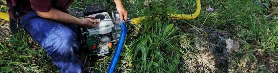 Motopompe per irrigazione piccole e portatili