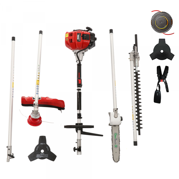 GeoTech GT-2 43 L - Decespugliatore a scoppio multifunzione