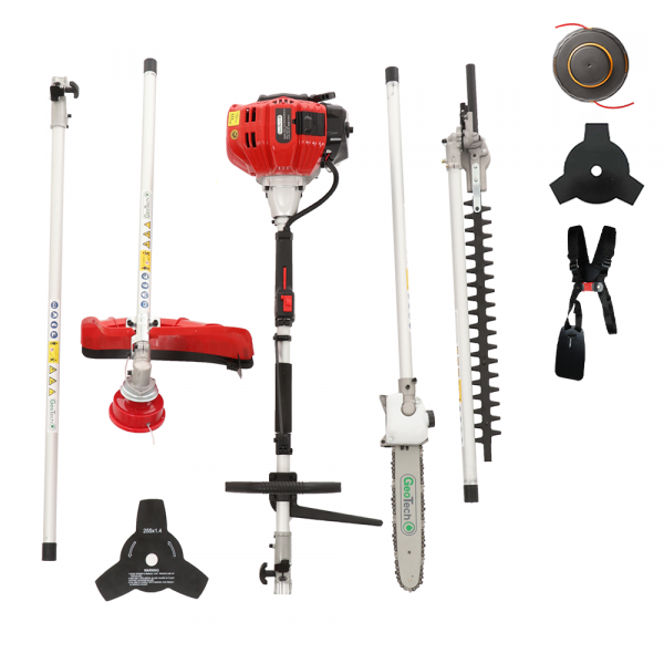 GeoTech GT-2 52 L - Decespugliatore a scoppio multifunzione