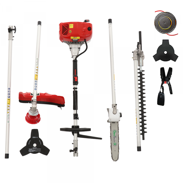 GeoTech GT-2 58 L - Decespugliatore a scoppio multifunzione