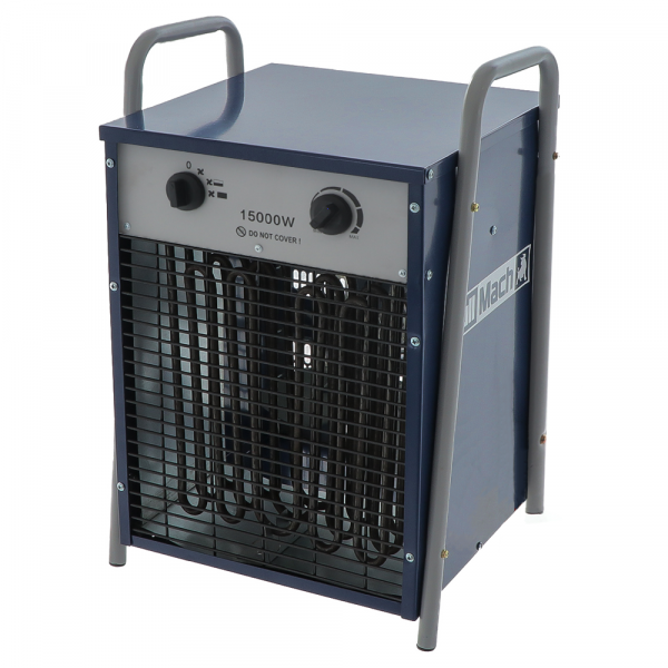 BullMach BM-EFH 15H - Generatore di aria calda trifase con ventilatore - 15 kW