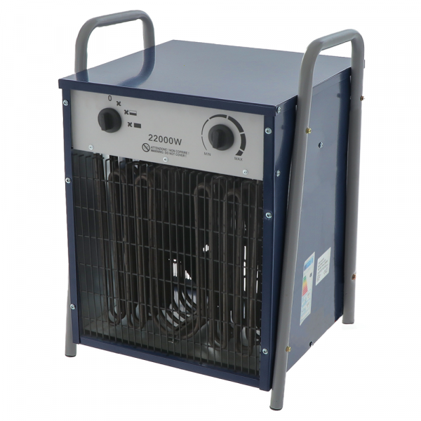 BullMach BM-EFH 22H - Generatore di aria calda trifase con ventilatore - 22 kW