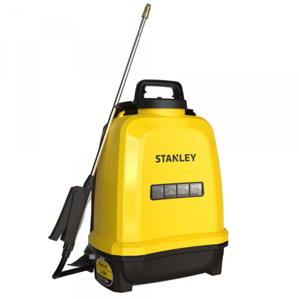 Stanley SXSPBS12E - Pompa irroratrice a batteria a spalla - 12 litri - 14,4V/2Ah