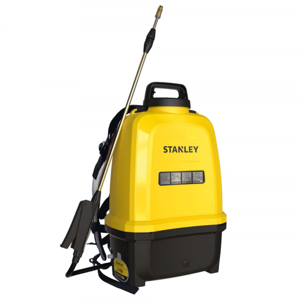 Stanley SXSPBS16E - Pompa irroratrice a batteria a spalla - 16 litri - 14,4V/2Ah