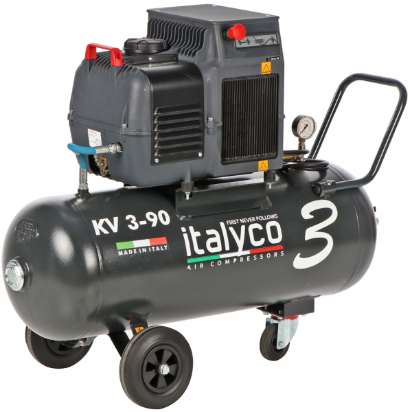 Italyco KV 3/90 T - Compressore rotativo a vite - Pressione max 10 bar