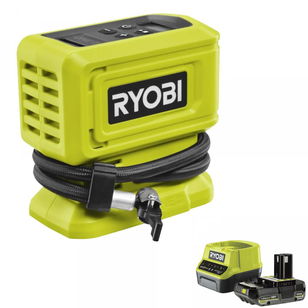 Ryobi RPI18-0 - Compressore a batteria portatile - 18V - 2Ah
