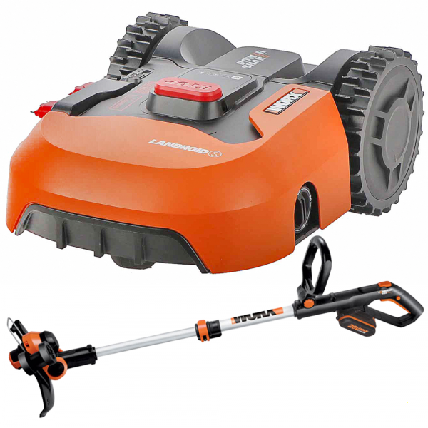 PROMO Worx - Landroid S400 WR184E - Robot tagliaerba con perimetro - 400m2