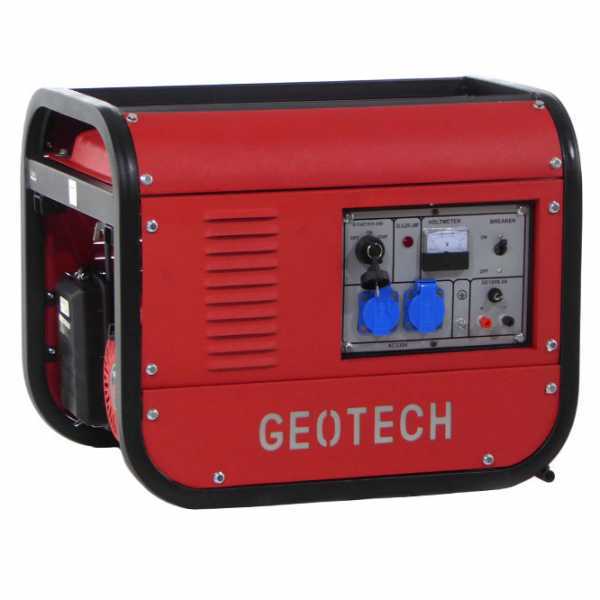 OUTLET - PICCOLI DIFETTI ESTETICI - GeoTech GGSA3000ES - Generatore di corrente con AVR e avv. elettrico 2.7 kW - Continua 2.5 kW Monofase