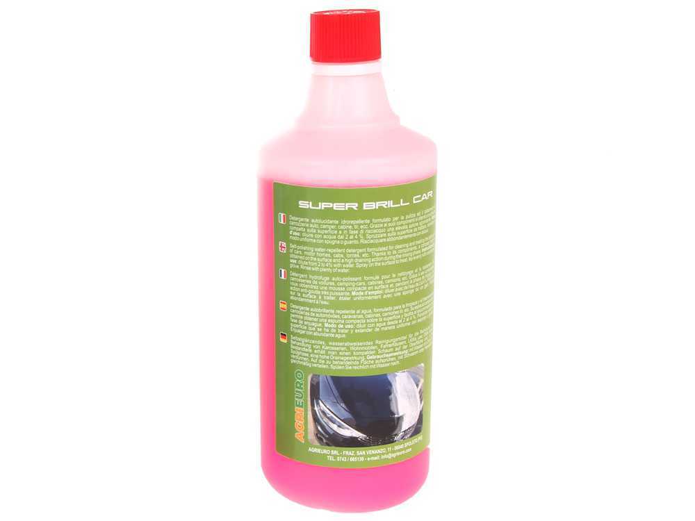 Set 3 detergenti professionali per idropulitrici - specifici per la pulizia  Auto e affini - 3 flaconi da 1 lt