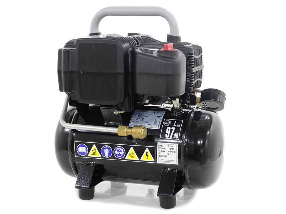 Black&Decker Compressore aria portatile 6 litri 1,5Hp aria compressa BD195/6-NK, compressori - idropulitrici, Elettroutensili e macchine