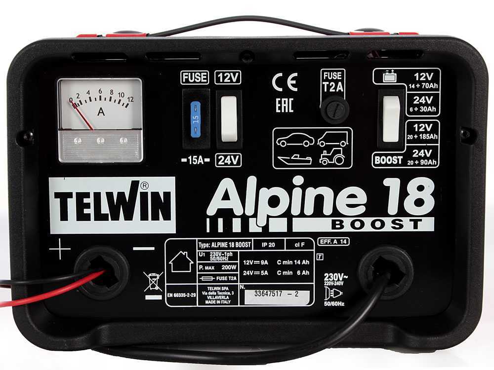 Telwin Alpine 50 Boost - Caricabatterie auto in Offerta