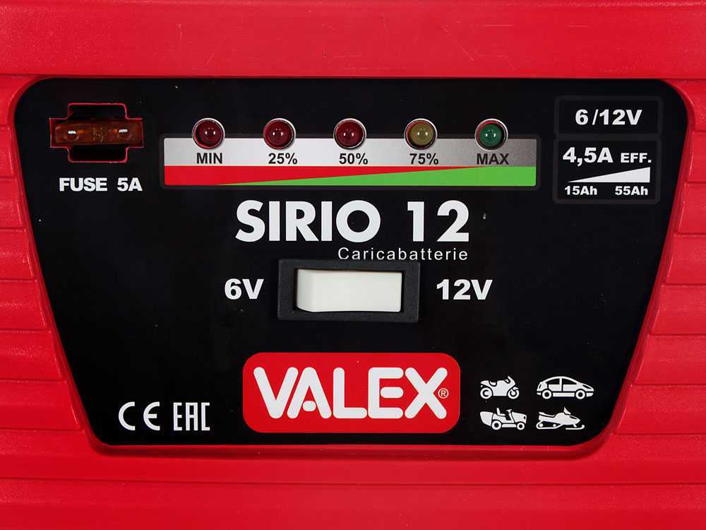 Valex SIRIO 12 - Caricabatterie auto in Offerta