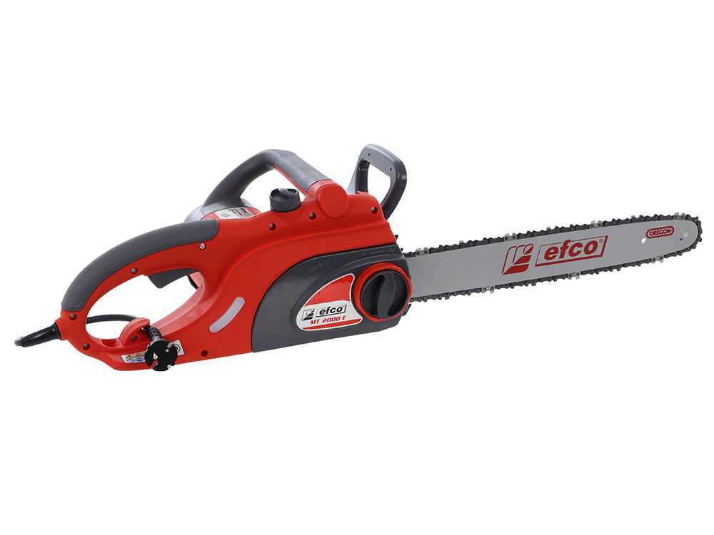 Elettrosega Efco MT 2000 E con motore elettrico da 2000W - Barra da 41 cm