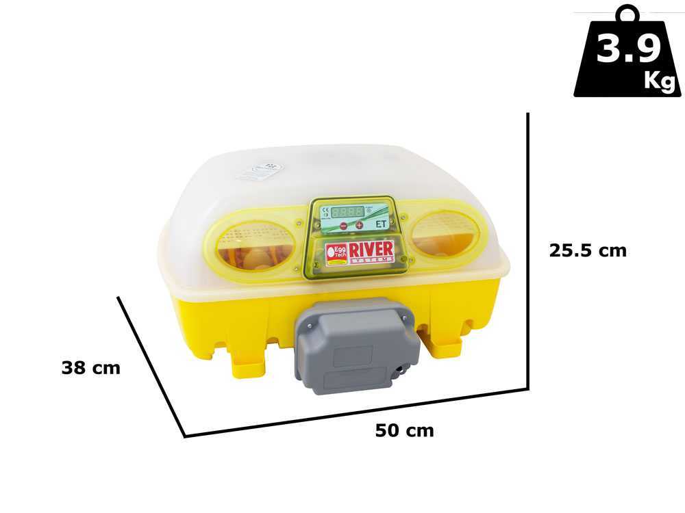 Incubatrice per uova con dispositivo gira uova automatico - 524/A - River  Systems - per polli / per anatre / per oche