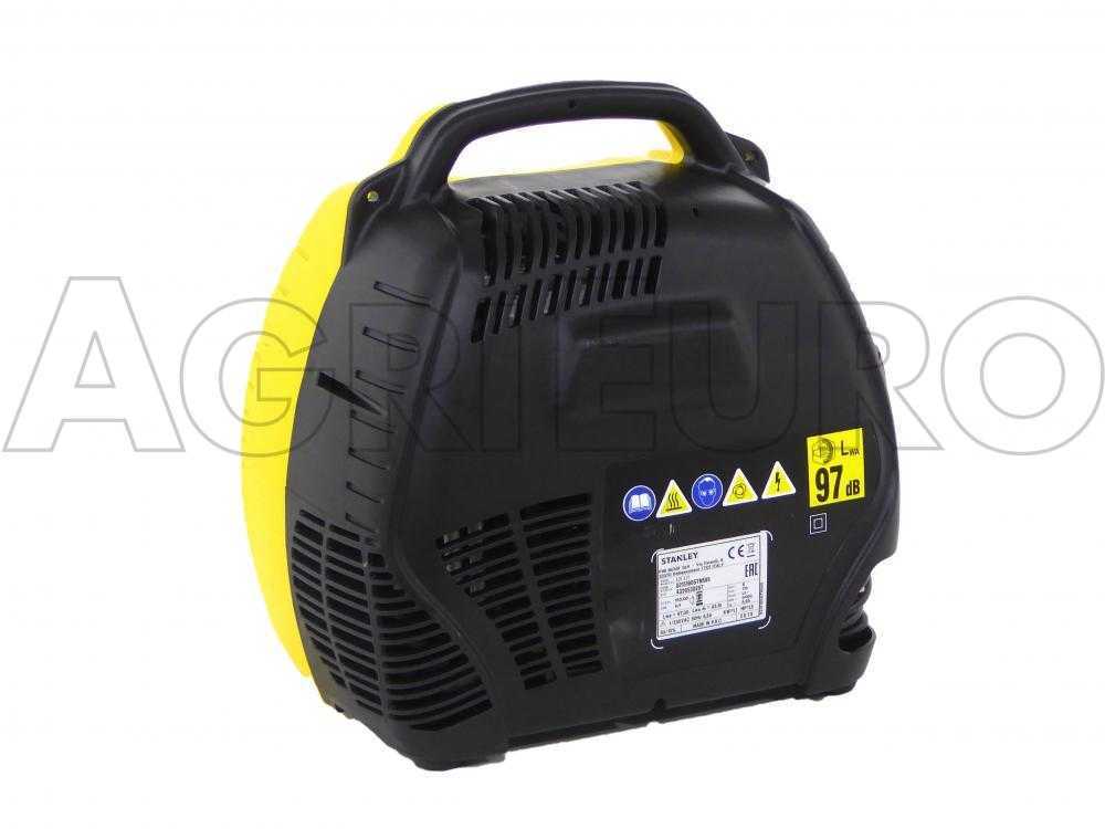 Compressore stanley air kit aria portatile senza serbatoio 1,5 hp 8 bar