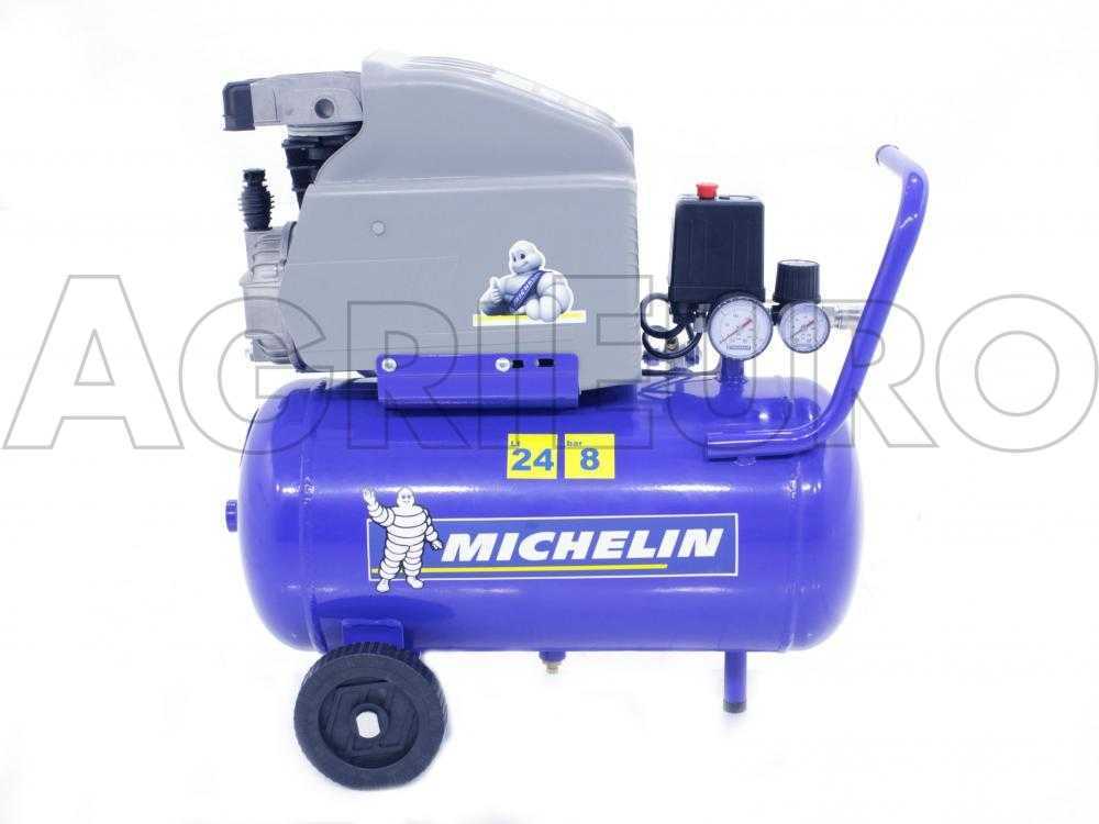 Michelin - Compressore D'Aria Mb24 - Serbatoio da 24 Litri
