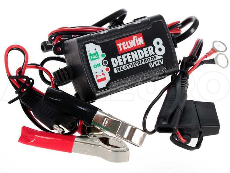 Caricabatterie e mantenitore di carica Telwin Defender 12 a soli