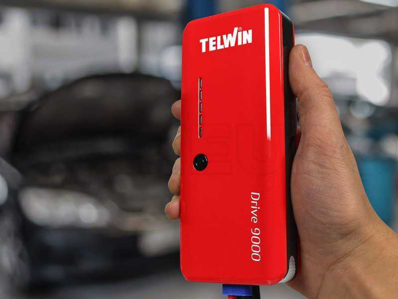 Avviatore emergenza auto-moto portatile Telwin Drive Mini 12V