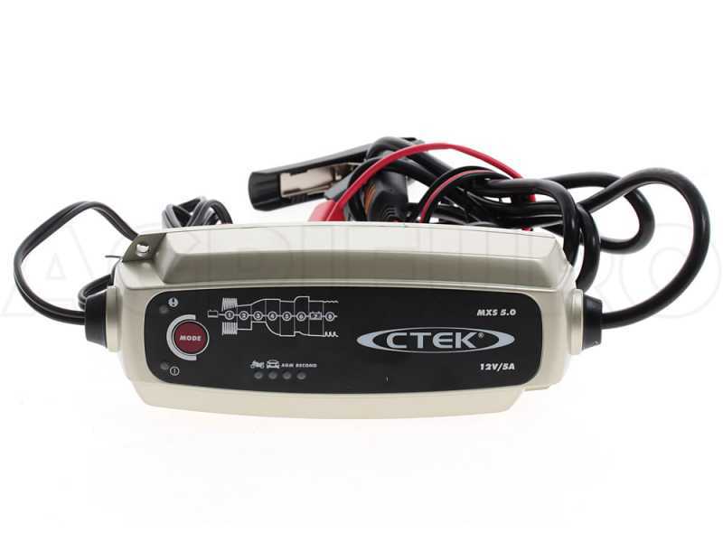 Ctek MXS 5.0 Caricabatterie Mantenitore Carica Auto Moto 12V/5A Cariva –  Ricambi Auto 24