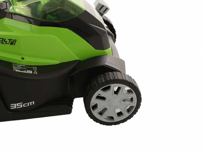 Tagliaerba a batteria Greenworks G40LM35 in Offerta