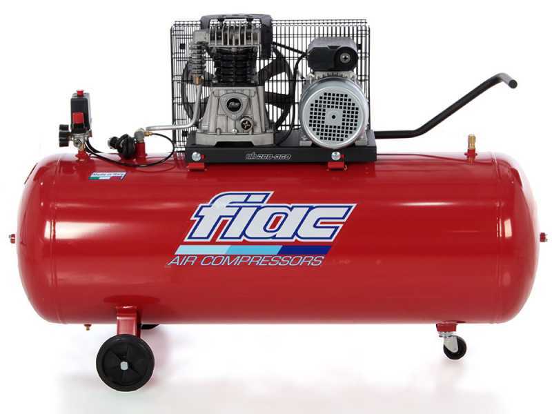 Compressore d'aria a cinghia FIAC AB 200/360 MC BLK-PP - 200 L