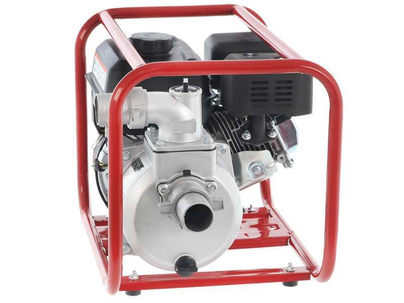 Motopompa A Scoppio Da 212 Cc Con Potenza 6. 5 Hp Montata Su Carrello Con  Ruote. in vendita online