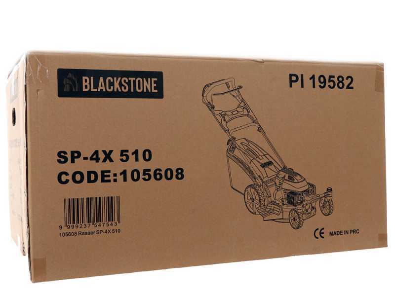 Rasaerba BlackStone SP4X 510 - con ruote pivotanti
