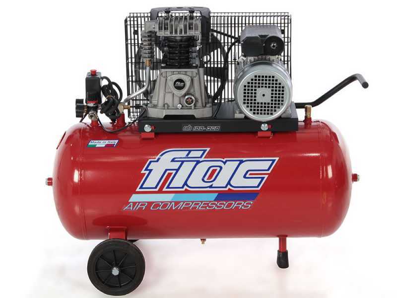 Compressore d'aria 100 Lt trifase 380V Fiac AB 100-360 T