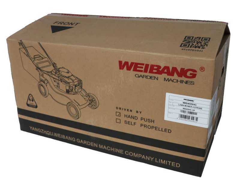 Weibang WB455HCOP - Rasaerba a scoppio da 139cc - Taglio 45cm