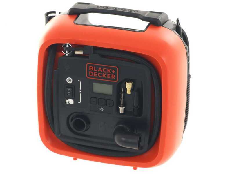 Black & Decker ASI400-XJ Oilless Portable Air Compressor - 11 Bar Max -  Product Introduction 