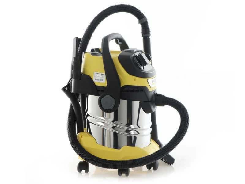 ASPIRATUTTO KARCHER WD5 P PREMIUM BIDONE ASPIRAPOLVERE SOLIDI E LIQUIDI  1100W - Maxifer srl