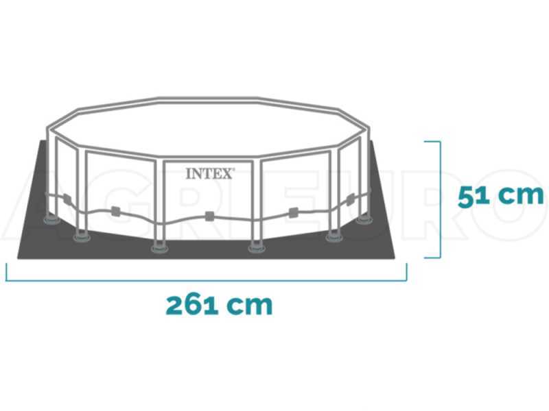 Piscina Rotonda Intex Metal Frame 28205NP in Offerta