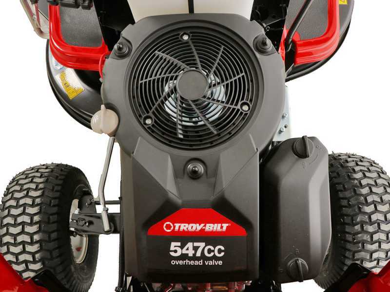 Trattorino rasaerba Troy Bilt Bronco 107T-S - trasmissione continua CVT - scarico laterale