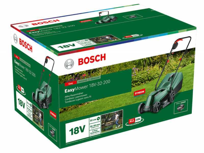 Bosch Easy Mower 18V-32-200 - Tagliaerba - SENZA BATTERIA E CARICABATTERIA