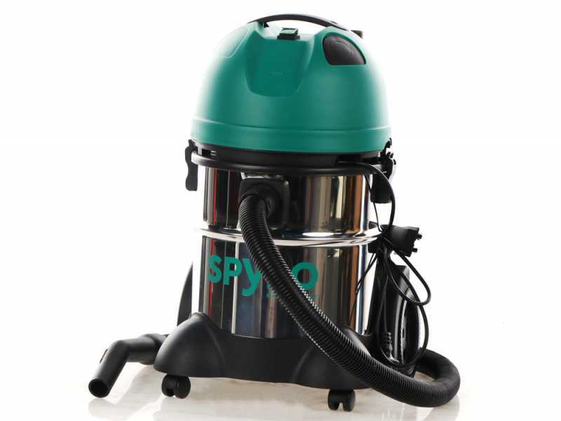 Spyro Wet &amp; Dry 20 INOX- Aspiratore solidi liquidi - Capacit&agrave; 20 lt - 1200W