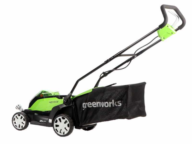 G40LM35K2 - Tagliaerba a batteria Greenworks in Offerta