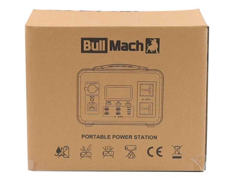 BullMach Elektron 3000 - Power Station Portatile - Carrellata - 3000w/2304Wh 3.2V
