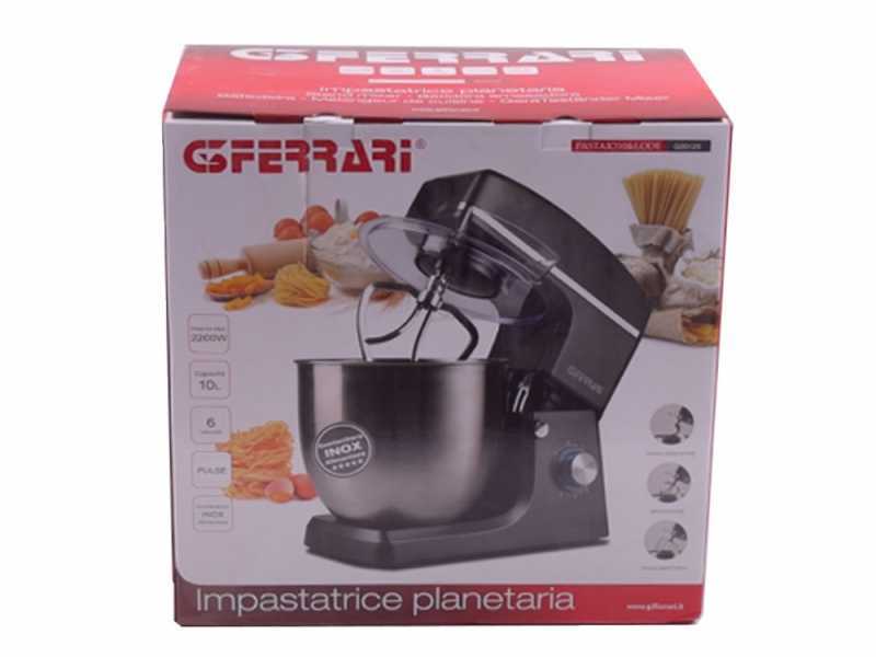 G3 FERRARI Pastaio gourmet - Impastatrice Planetaria  - Potenza 1500 W