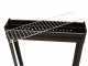 Seven Italy BBQ-60 Classic - Griglia per arrosticini a carbone - 60x15cm