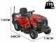 Trattorino rasaerba Troy Bilt Horse 105T-R - cambio idrostatico - cesto di raccolta