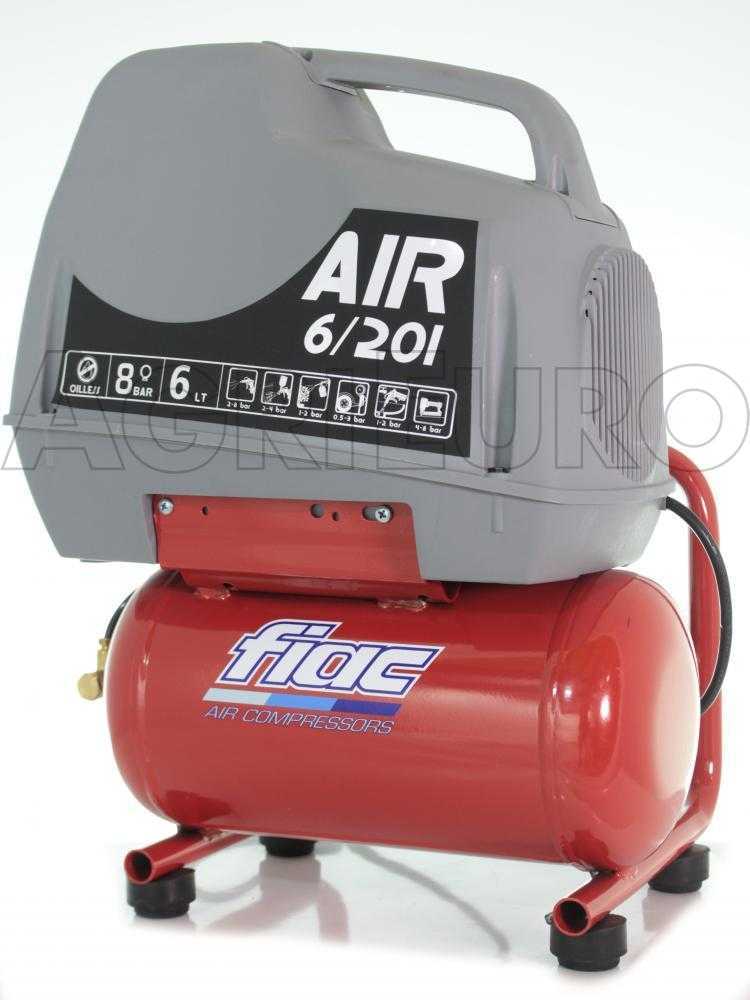 COMPRESSORE PORTATILE FIAC MOD.CUBY 6/110 6LT - Pedone S.r.l. Dept