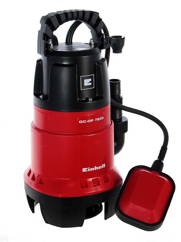 Einhell pompe per acque scure gh-dp 7835