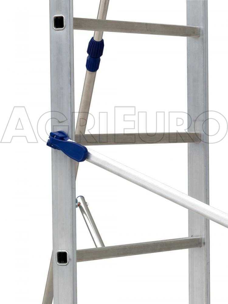 Trabattello in alluminio pieghevole alto410p altezza lavoro 4,80 mt. -  Trabattelli in alluminio professionali