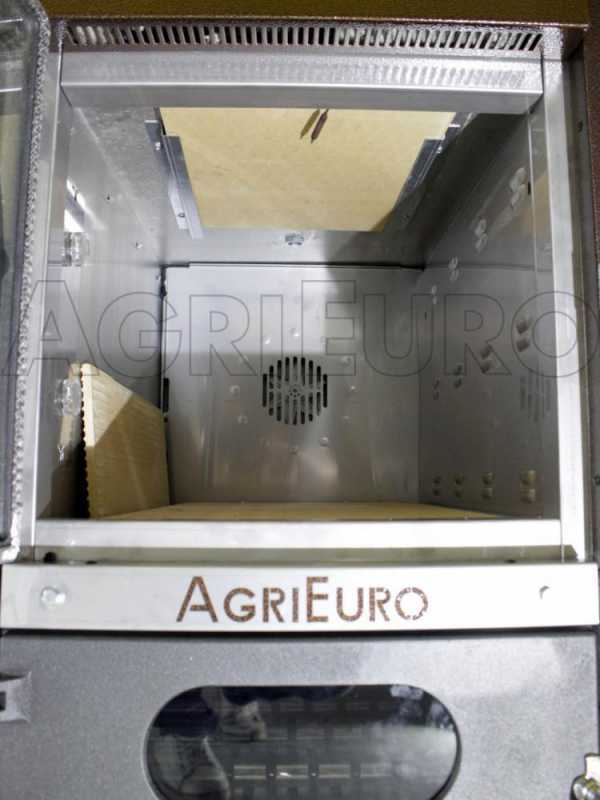 Forno a legna da esterno Medius Plus 100 AgriEuro ventilato, in acciaio,  70x100 9993089182518 