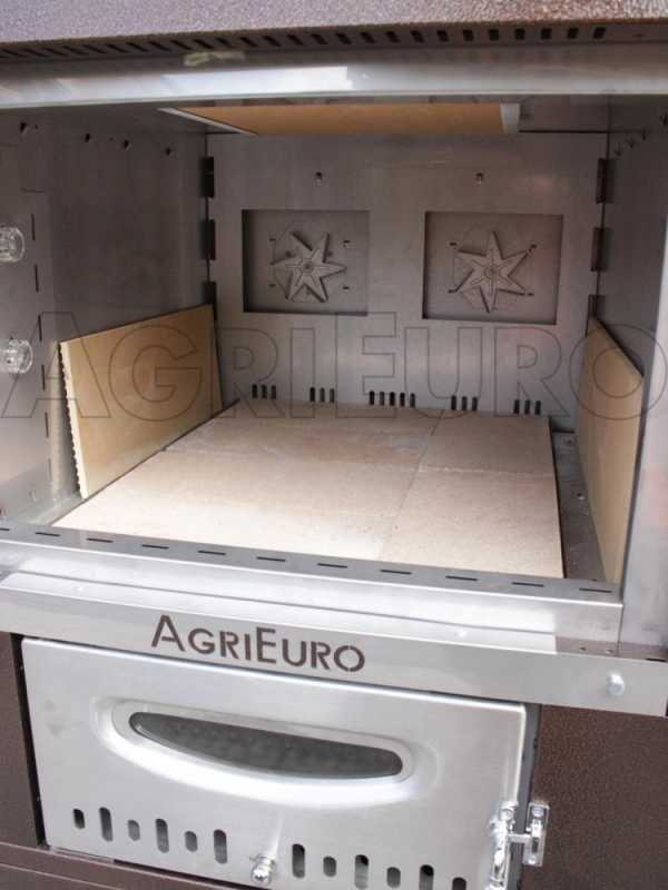 Maximus 100 Deluxe EXT - Forno AgriEuro Inox in Offerta