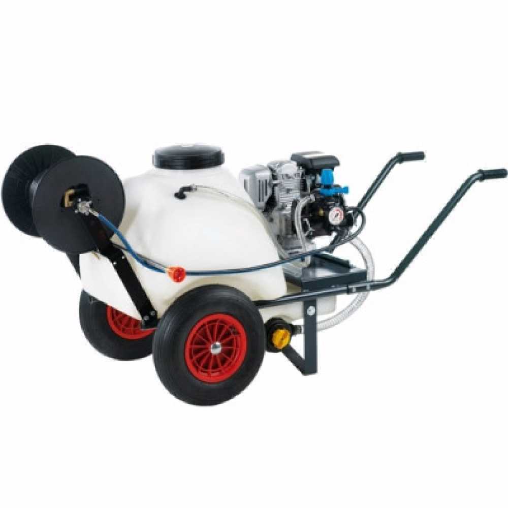 CARRELLO IRRORATRICE 50 Lt.. con gruppo motopompa 4 tempi benzina RATO  EHRS100 - M2025018 - Cdmverona - Husqvarna Center