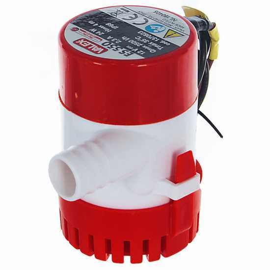 Valex ES550 - Pompa sommersa elettrica per acque chiare - 12V - 0,3Kg