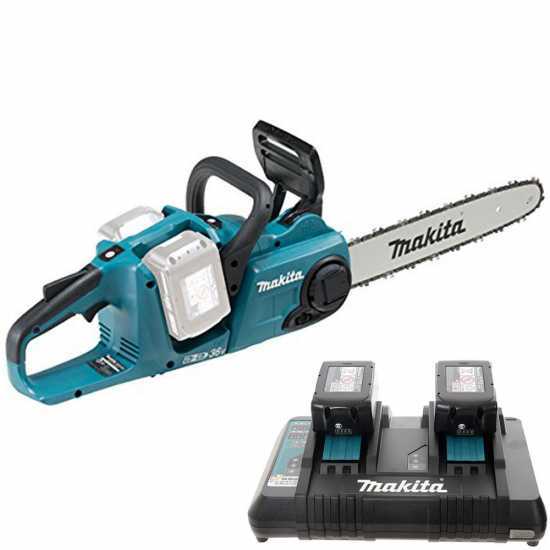 Makita DUC353Z - Elettrosega a batteria - 2 x 18V 5Ah - Lama da 35cm