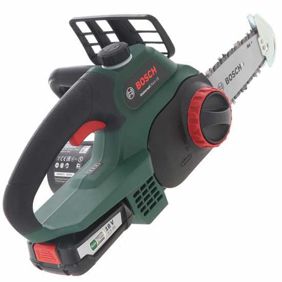 Bosch UniversalChain 18 - Elettrosega a batteria 18V 2.5Ah - Ultraleggera