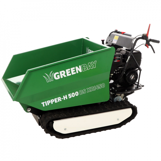 GreenBay Tipper-H 500 - Motocarriola cingolata cassone dumper idraulico